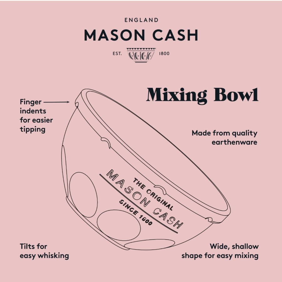 Mixing Bowls Mason Cash | Innovative Kitchen S12 Mixing Bowl 29Cm