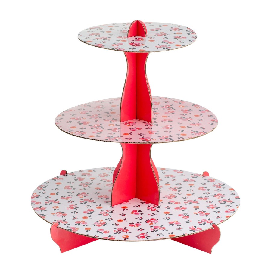 Cake Decorating Mason Cash | Blossom 3 Tier Cupcake Stand