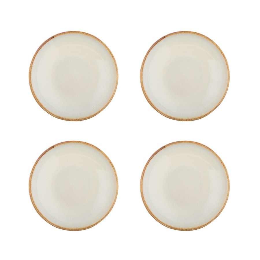 Dinnerware Mason Cash | Reactive Cream Set Of 4 Pasta Bowls