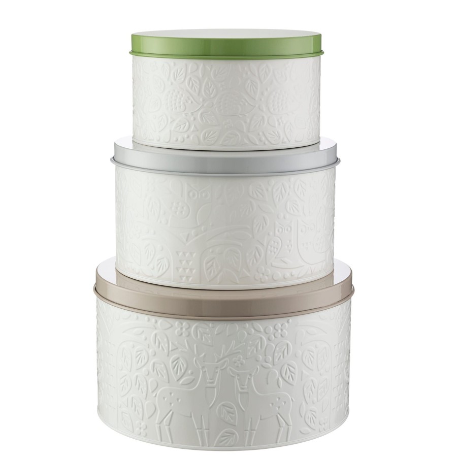 Cake Decorating Mason Cash | In The Forest Set 3 Cake Tins