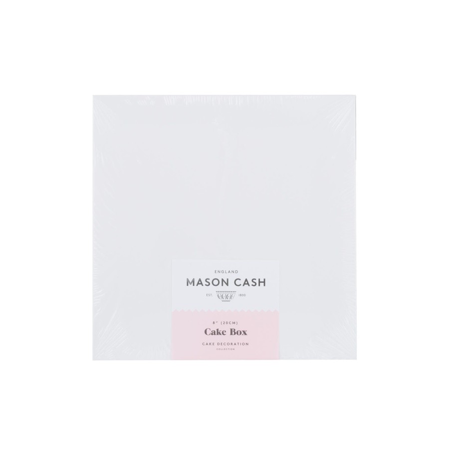 Cake Decorating Mason Cash | 8" White Cake Box 20Cm