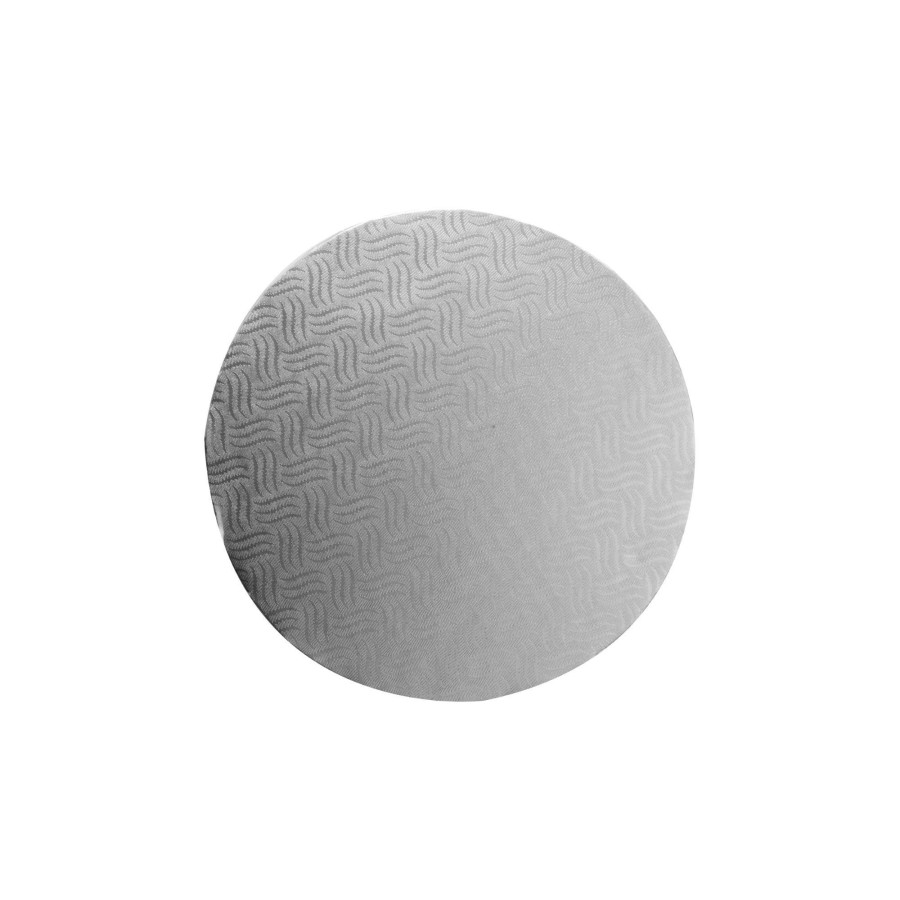 Cake Decorating Mason Cash | 12" (30Cm) X 12Mm Round Silver Cake Drum