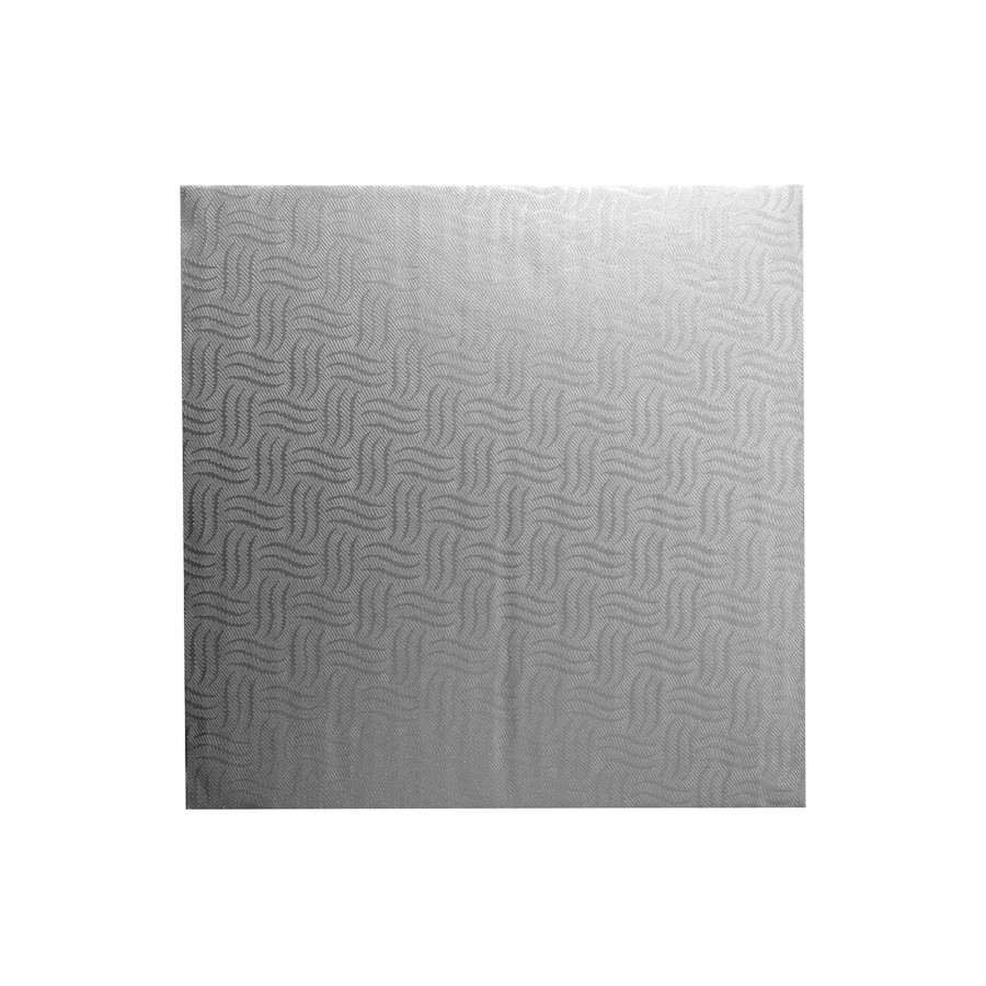 Cake Decorating Mason Cash | 14" (35Cm) X 12Mm Square Silver Cake Drum