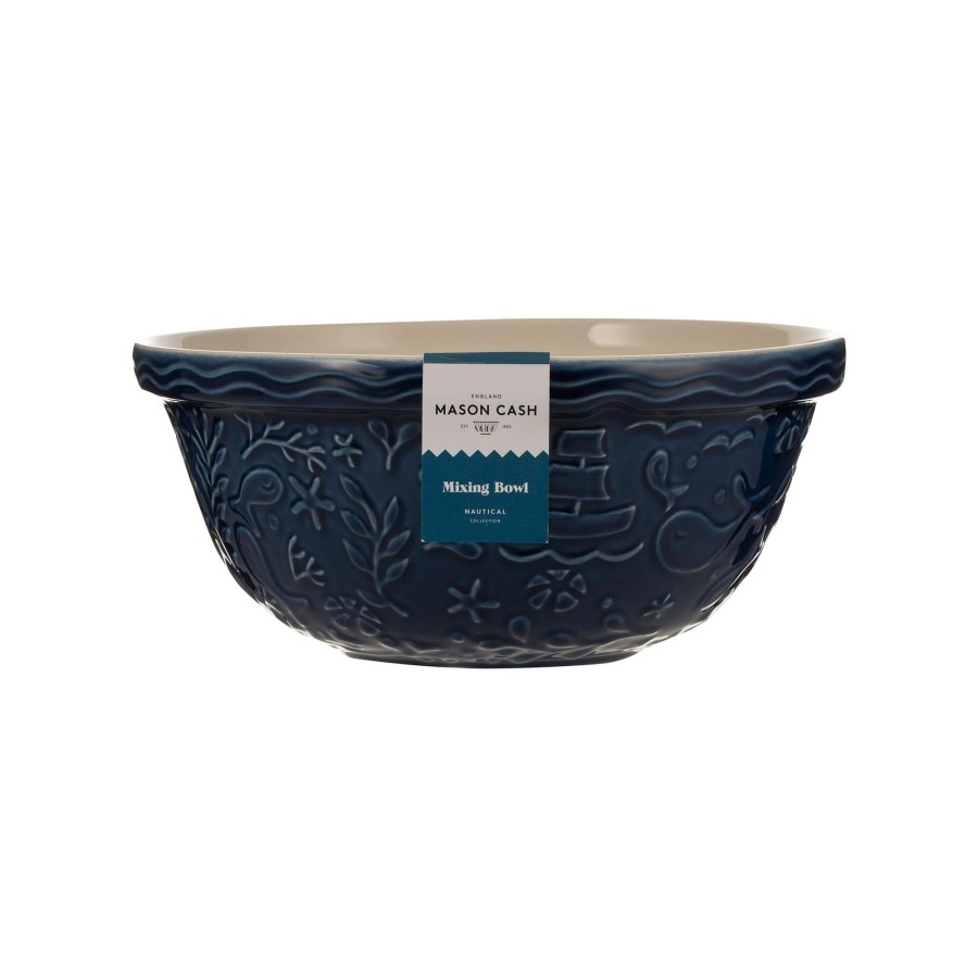 Mixing Bowls Mason Cash | Nautical S12 Boat Navy Mixing Bowl 29Cm