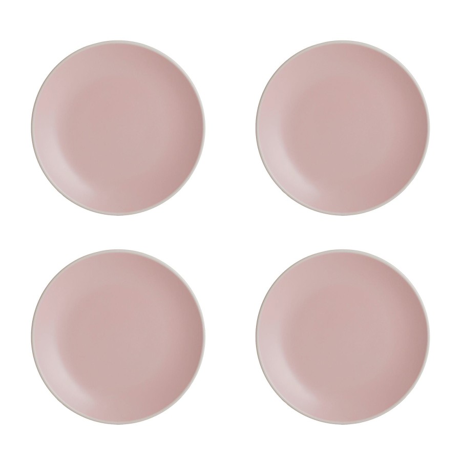 Dinnerware Mason Cash | Classic Collection Set Of 4 Pink Side Plates