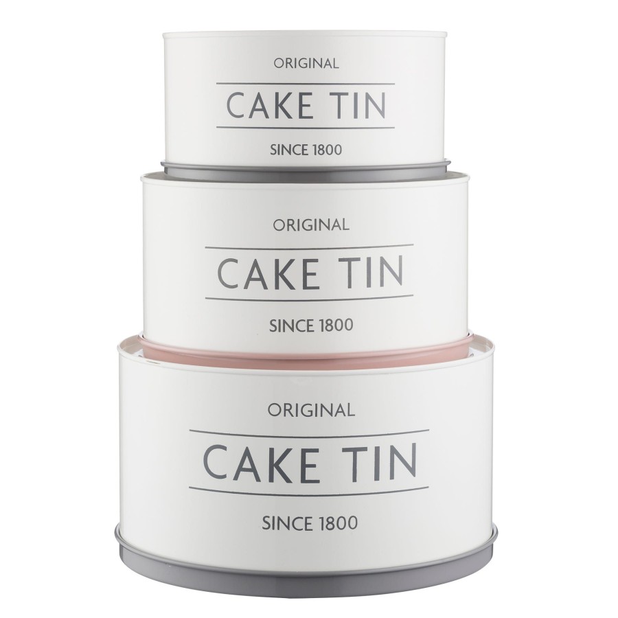 Cake Decorating Mason Cash | Innovative Kitchen Set Of 3 Cake Tins