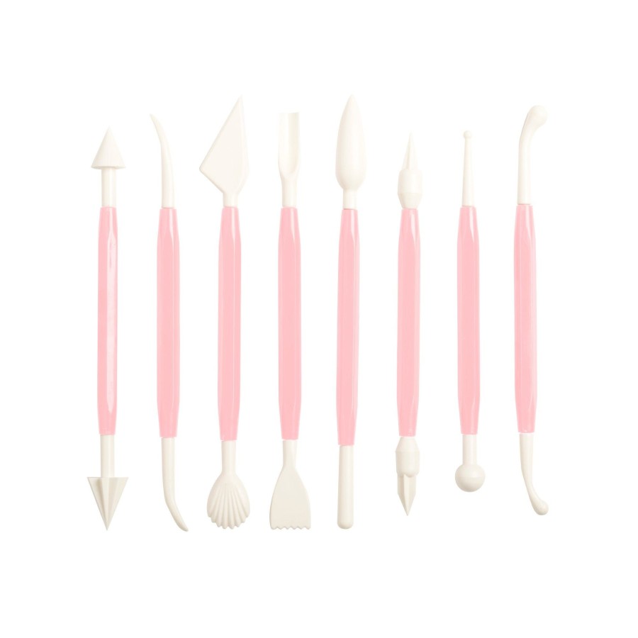 Cake Decorating Mason Cash | Set Of 8 Sculpting Tools