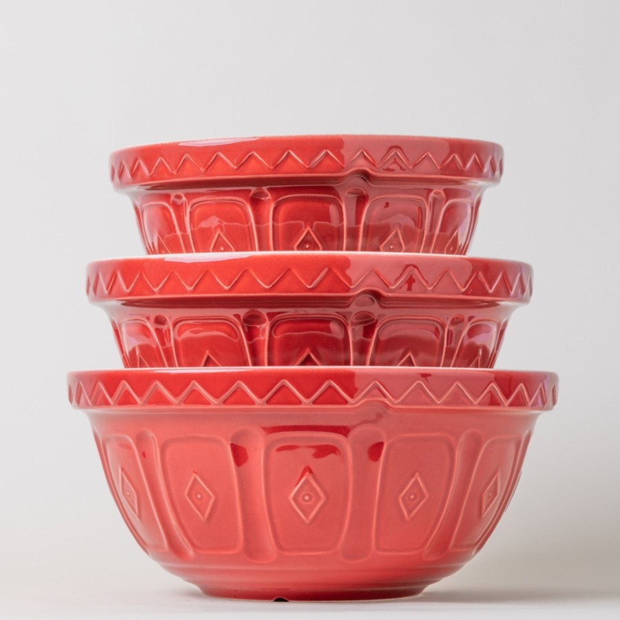 Mixing Bowls Mason Cash | Colour Mix S18 Red Mixing Bowl 26Cm