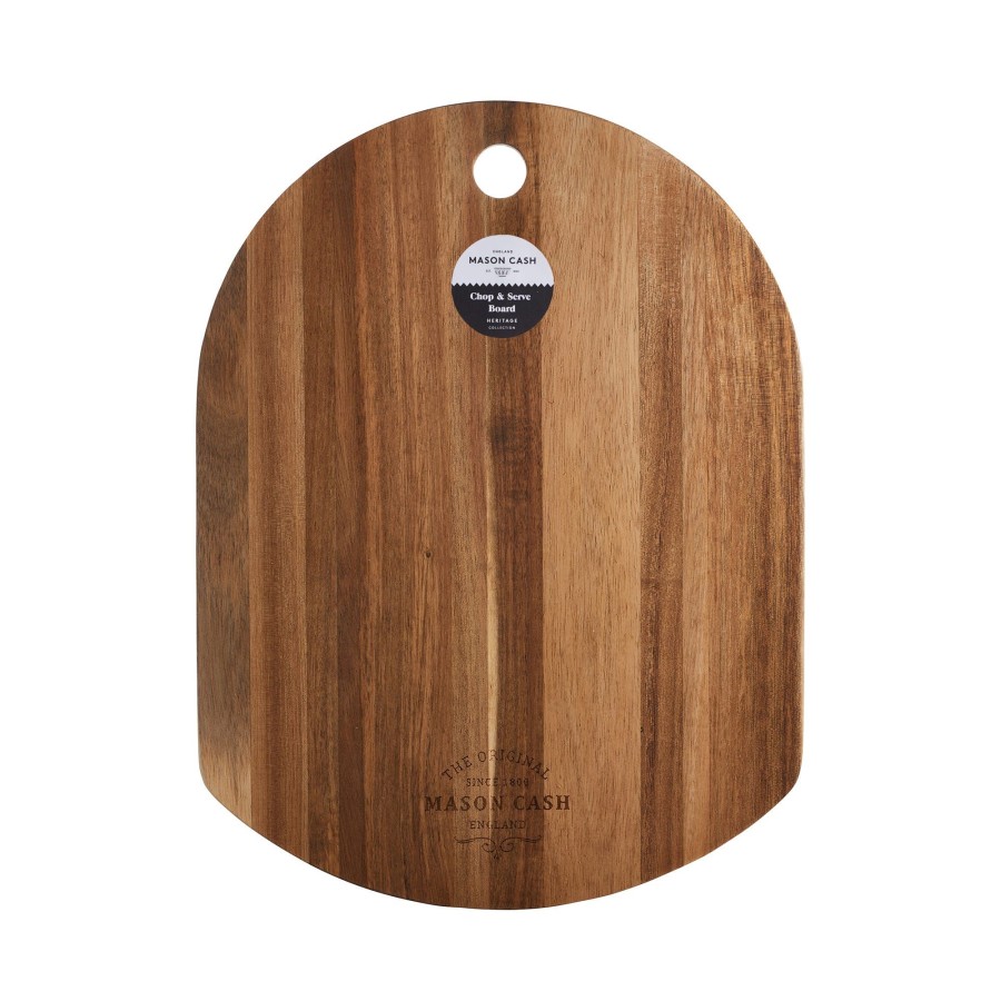 Food Preparation & Accessories Mason Cash | Heritage Acacia Board 38 X 29 X 1.5Cm