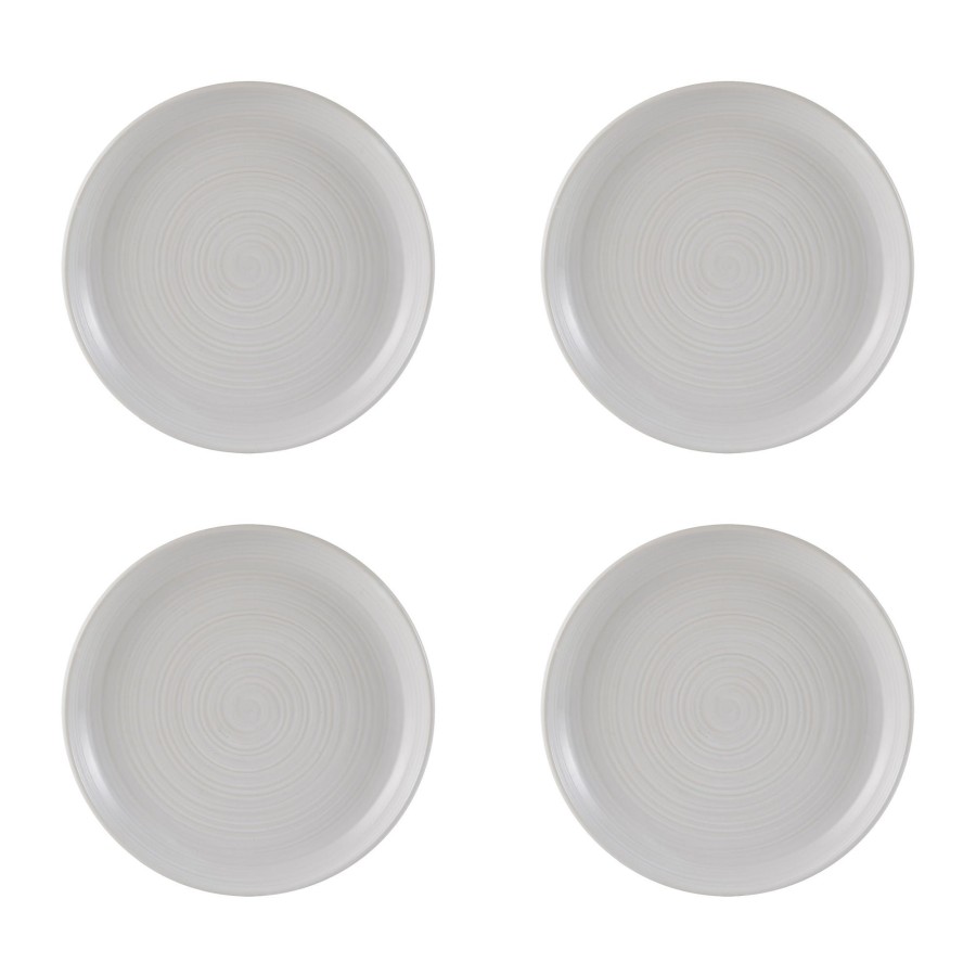 Dinnerware Mason Cash | William Mason Set Of 4 White Side Plates