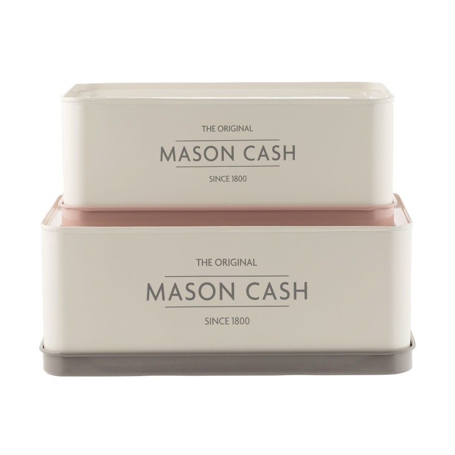 Cake Decorating Mason Cash | Innovative Kitchen Set Of 2 Rectangular Tins