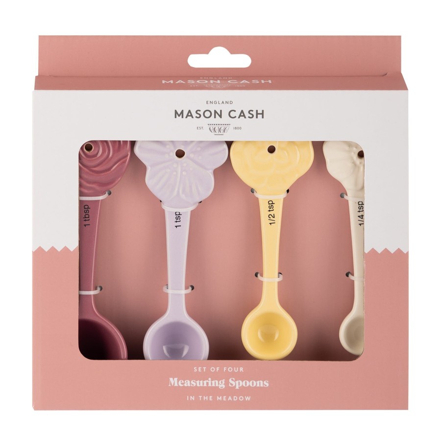 Food Preparation & Accessories Mason Cash | In The Meadow Set 4 Measuring Spoons