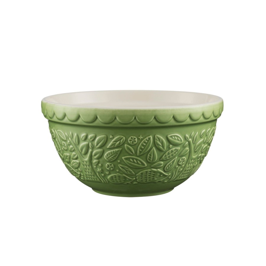 Mixing Bowls Mason Cash | In The Forest S30 Green Mixing Bowl 21Cm