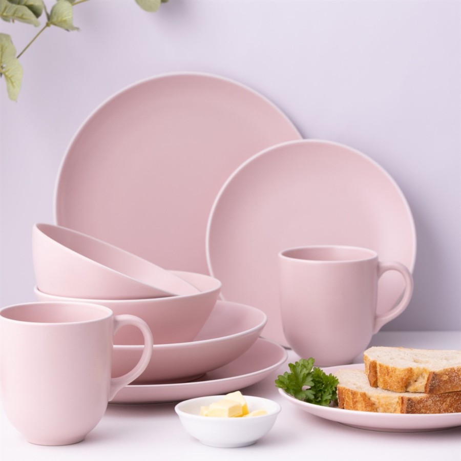 Dinnerware Mason Cash | Classic Collection Set Of 4 Pink Bowls 17Cm