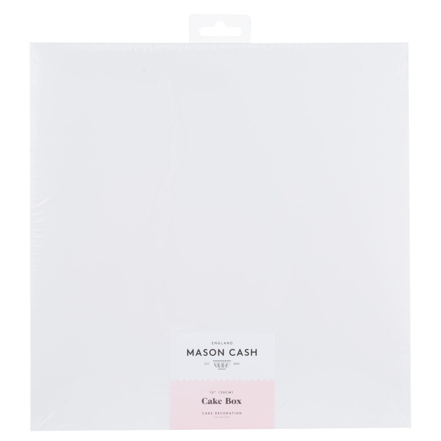 Cake Decorating Mason Cash | 12" White Cake Box 30Cm