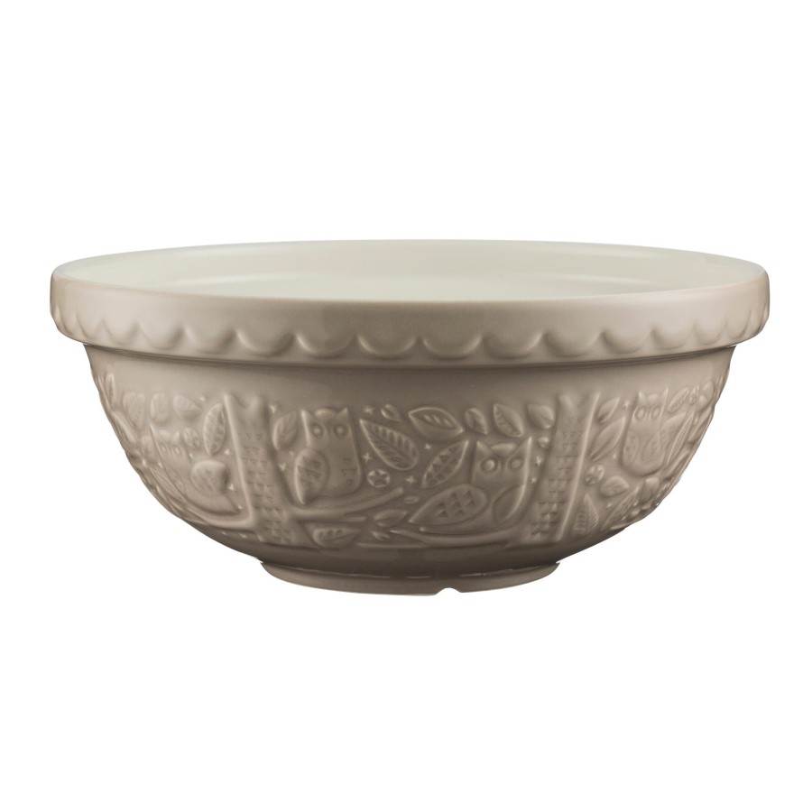 Mixing Bowls Mason Cash | In The Forest S18 Owl Stone Mixing Bowl 26Cm