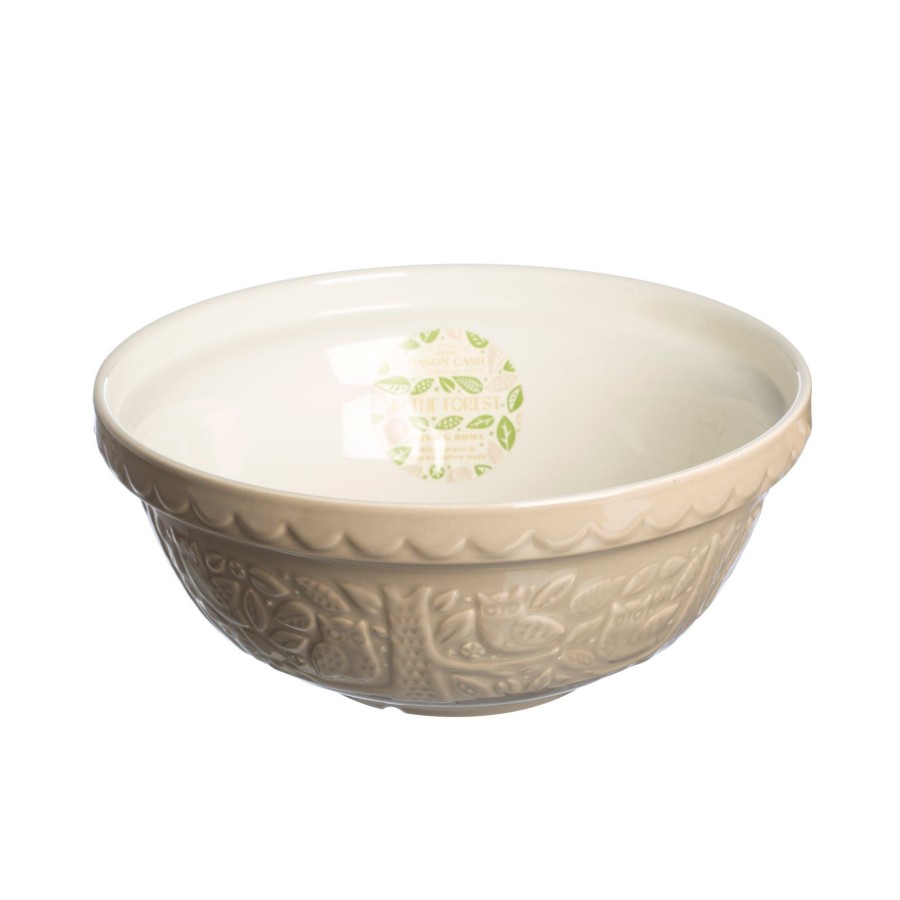 Mixing Bowls Mason Cash | In The Forest S18 Owl Stone Mixing Bowl 26Cm