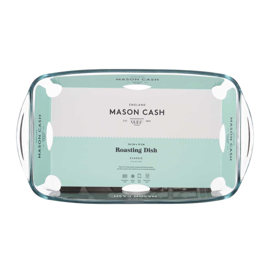 Oven & Bakeware Mason Cash | Classic Collection Rectangular Baker 34Cm