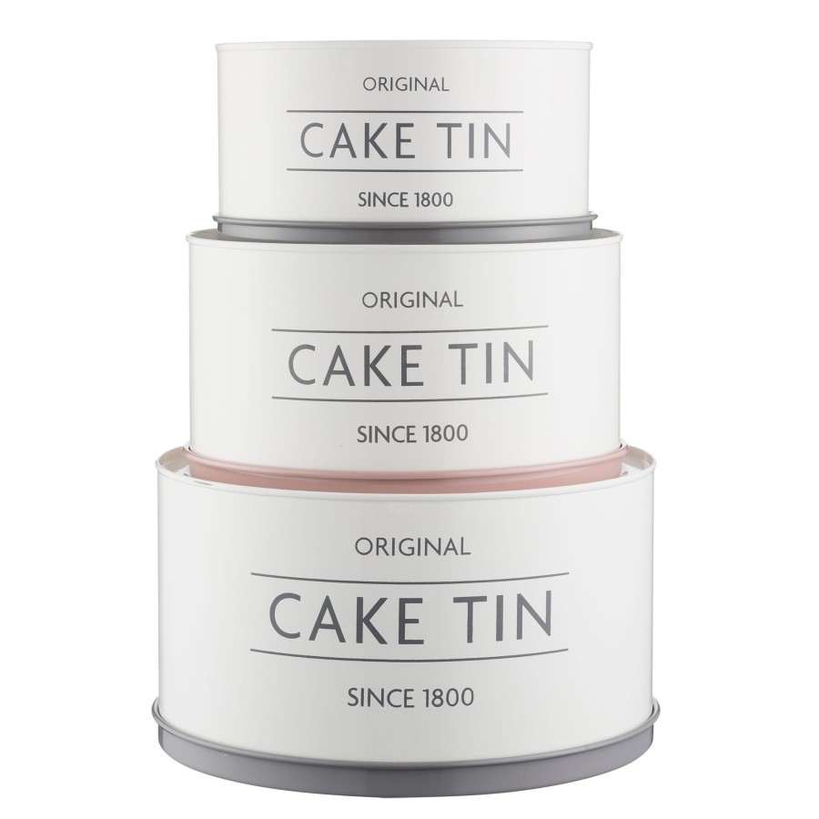 Food Preparation & Accessories Mason Cash | Innovative Kitchen Set Of 3 Cake Tins