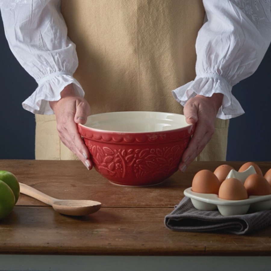 Mixing Bowls Mason Cash | In The Forest S30 H/Hog Red Mixing Bowl 21Cm