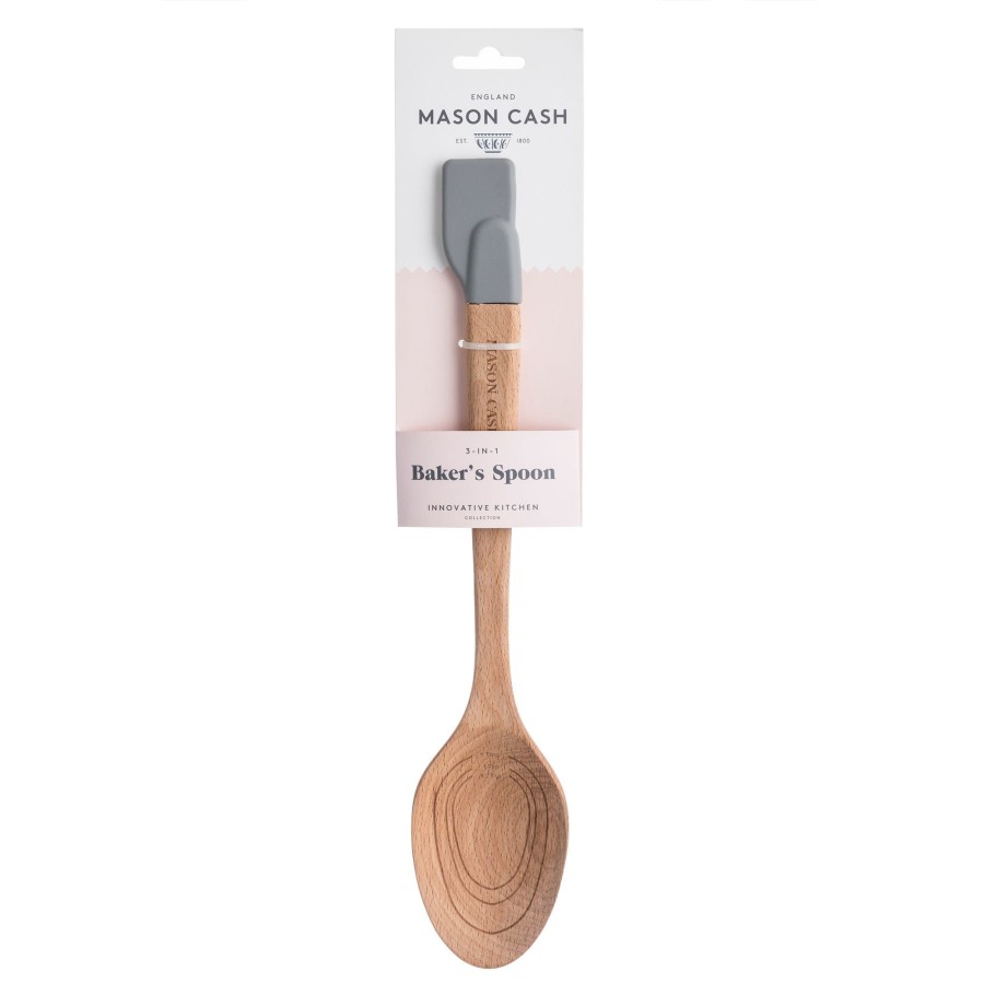 Utensils Mason Cash | Innovative Kitchen Solid Spoon & Jar Scraper