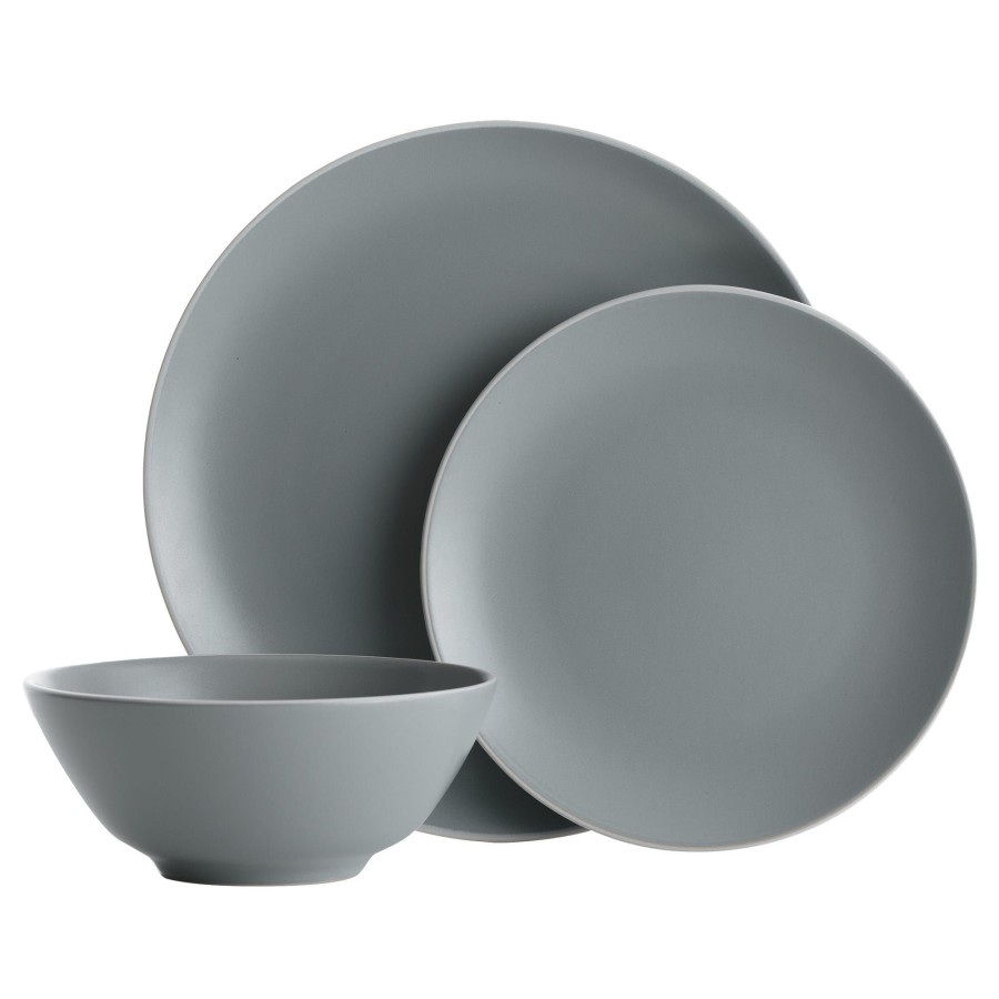 Dinnerware Mason Cash | Classic Collection Grey 12 Piece Dinner Set