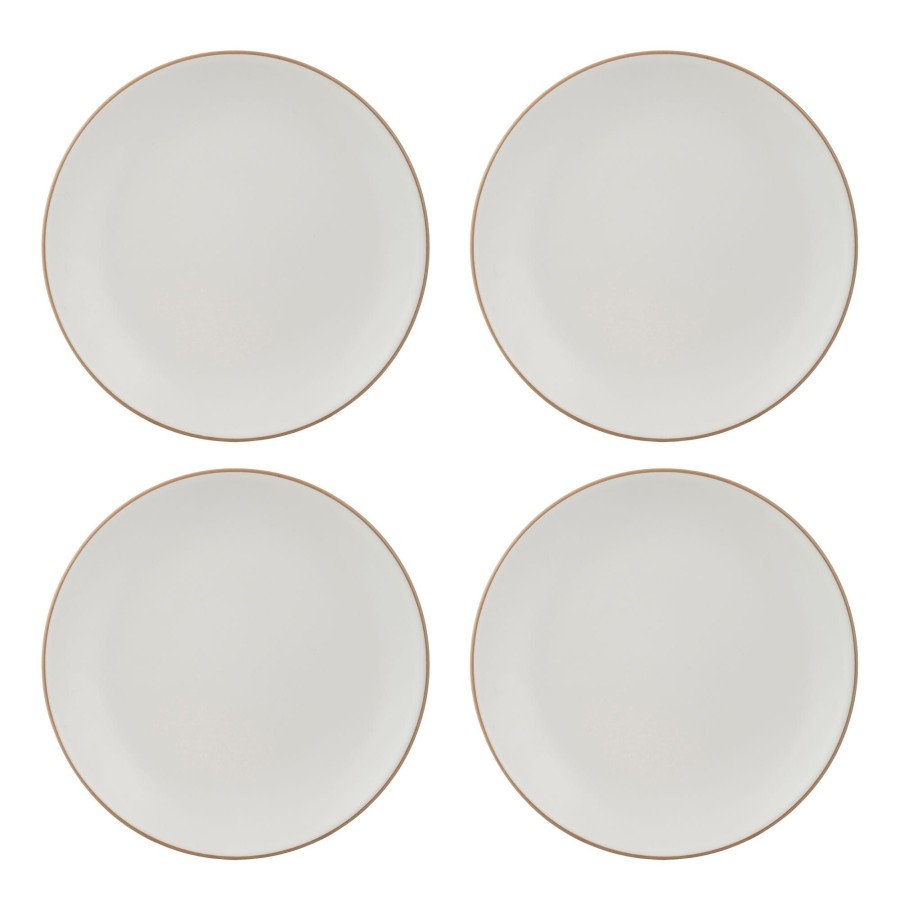 Dinnerware Mason Cash | Classic Collection Set 4 Cream Dinner Plates