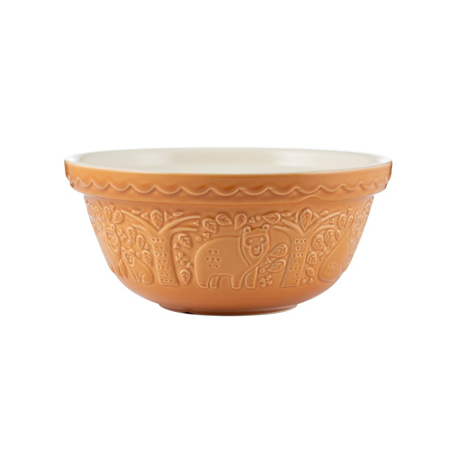 Mixing Bowls Mason Cash | In The Forest S24 Bear Ochre Mixing Bowl 24Cm