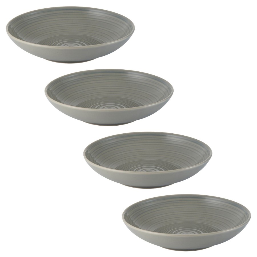 Dinnerware Mason Cash | William Mason Set Of 4 Grey Pasta Bowls