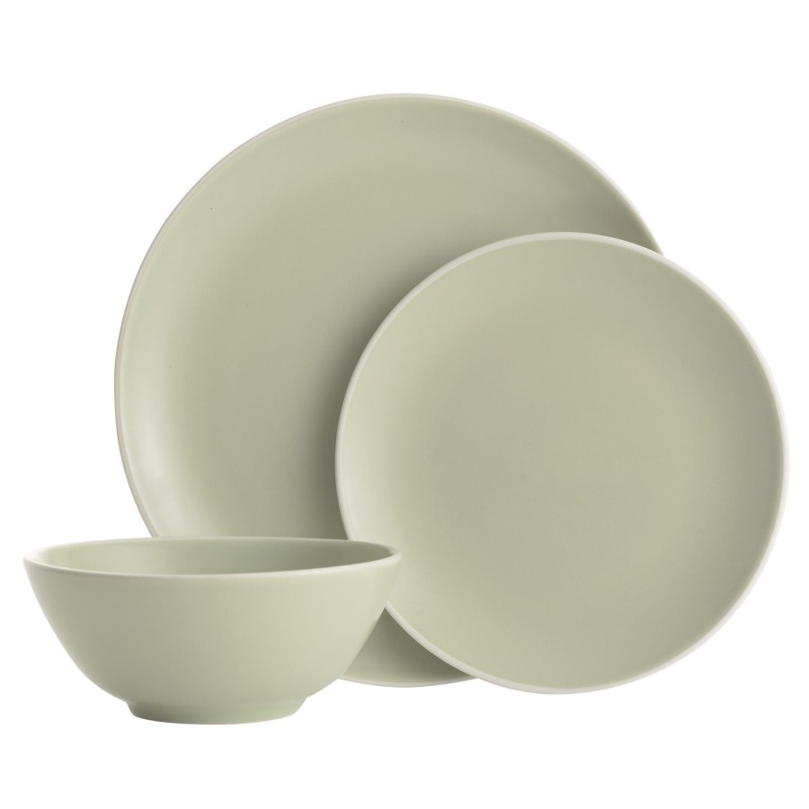 Dinnerware Mason Cash | Classic Collection Green 12 Piece Dinner Set